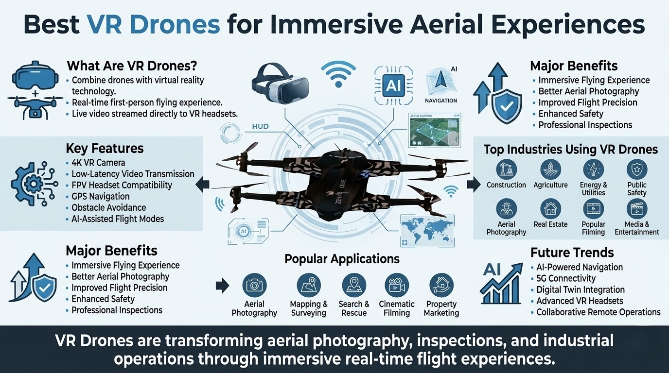 How VR Technology Changes Drone Flying